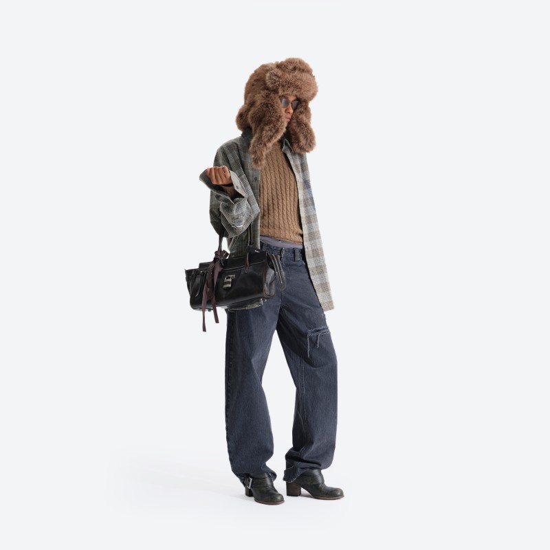 Distressed Plaid Shirt